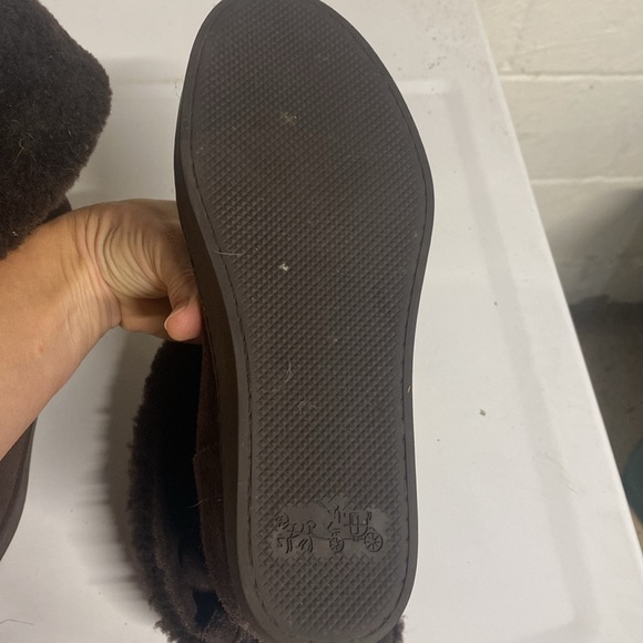 Coach leather winter wedge boots! - Picture 7 of 8